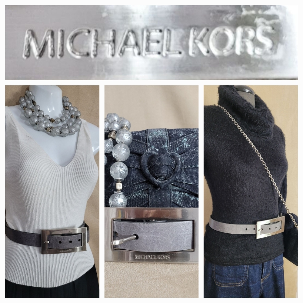 Leather Belt MKors / 42 in long